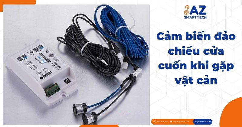 Cảm biến đảo chiều cửa cuốn - Tự dừng khi gặp vật cản