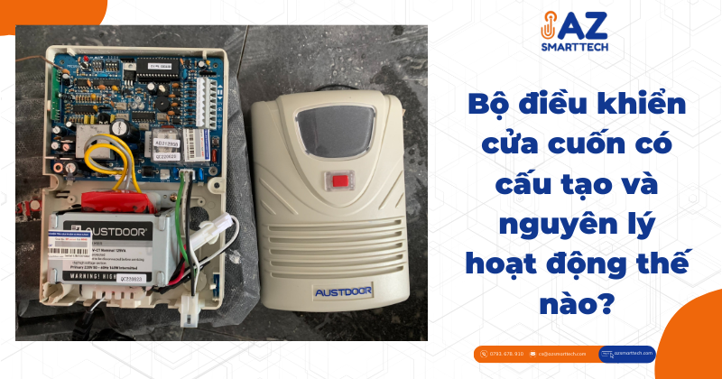 Cấu tạo công tắc cửa cuốn và nguyên lý hoạt động cửa cuốn