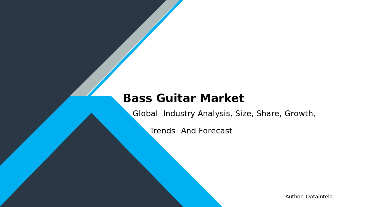 Bass Guitar Market Research Report 2032