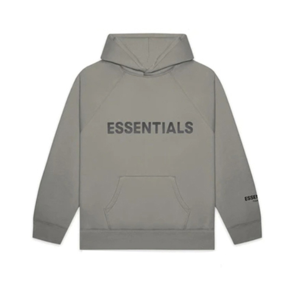 Grey essentials hoodie