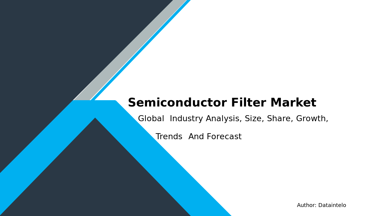 Semiconductor Filter Market Research Report 2032