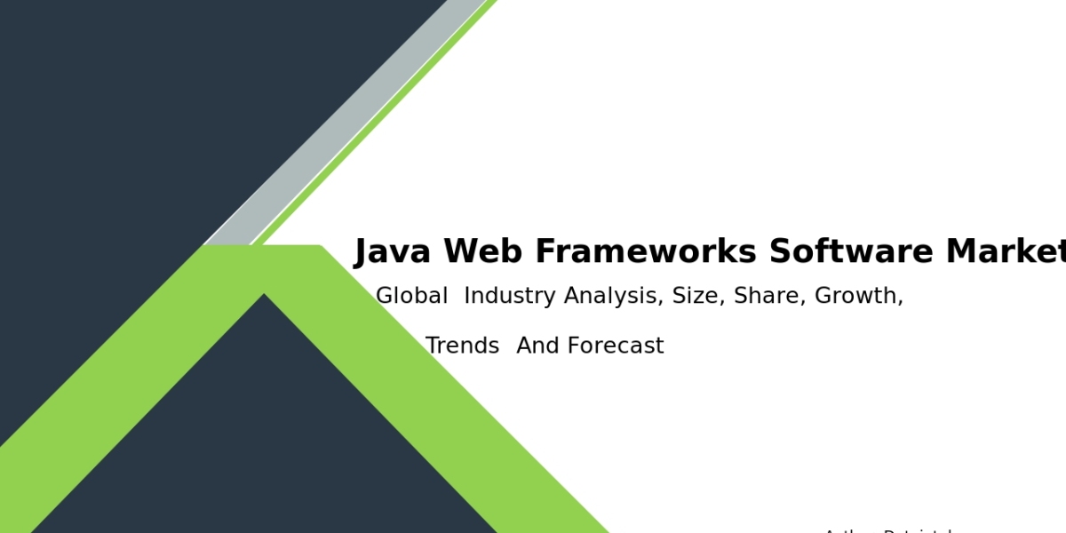 Java Web Frameworks Software Market Trends & Global Business Insights