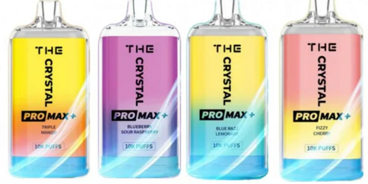 Crystal Pro Max + 10000 Puffs - Box of 10 | Premium Vape Device Bundle