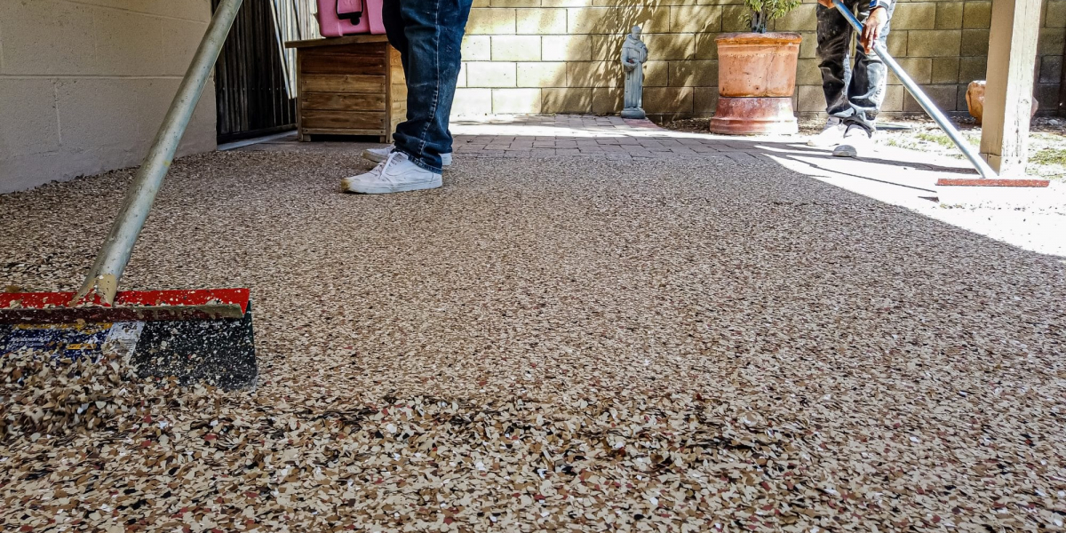Color Chip Flooring: Durable Style for Modern Spaces