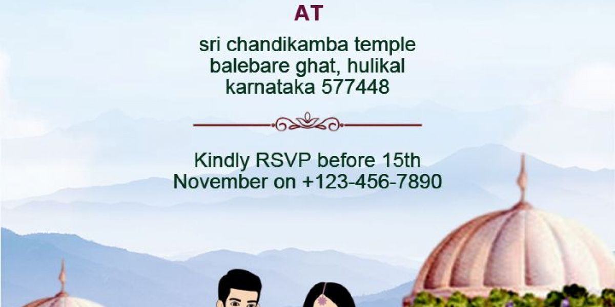 Elegant Wedding Invitation Card Templates in Marathi Language