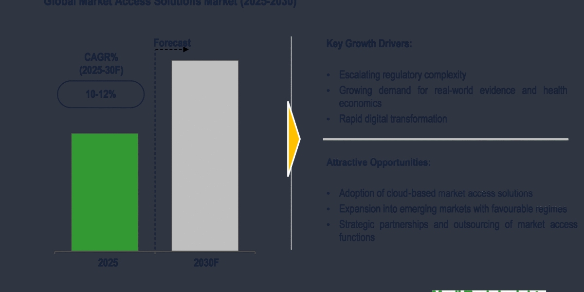 Global Market Access Solutions Market to Progress at 10-12% CAGR, Backed by Value Focus by 2030