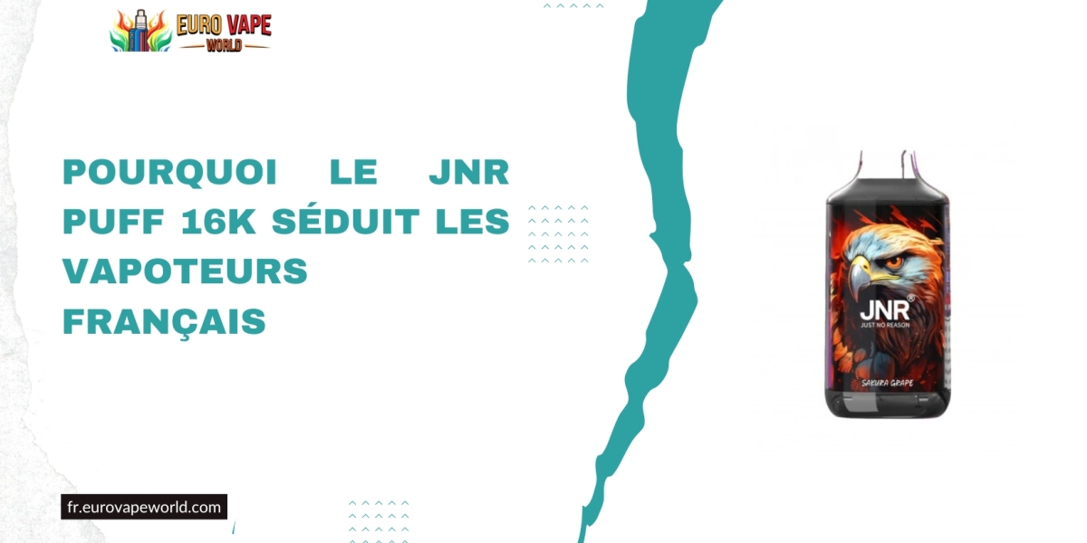 Pourquoi le JNR Puff 16K Séduit les Vapoteurs Français