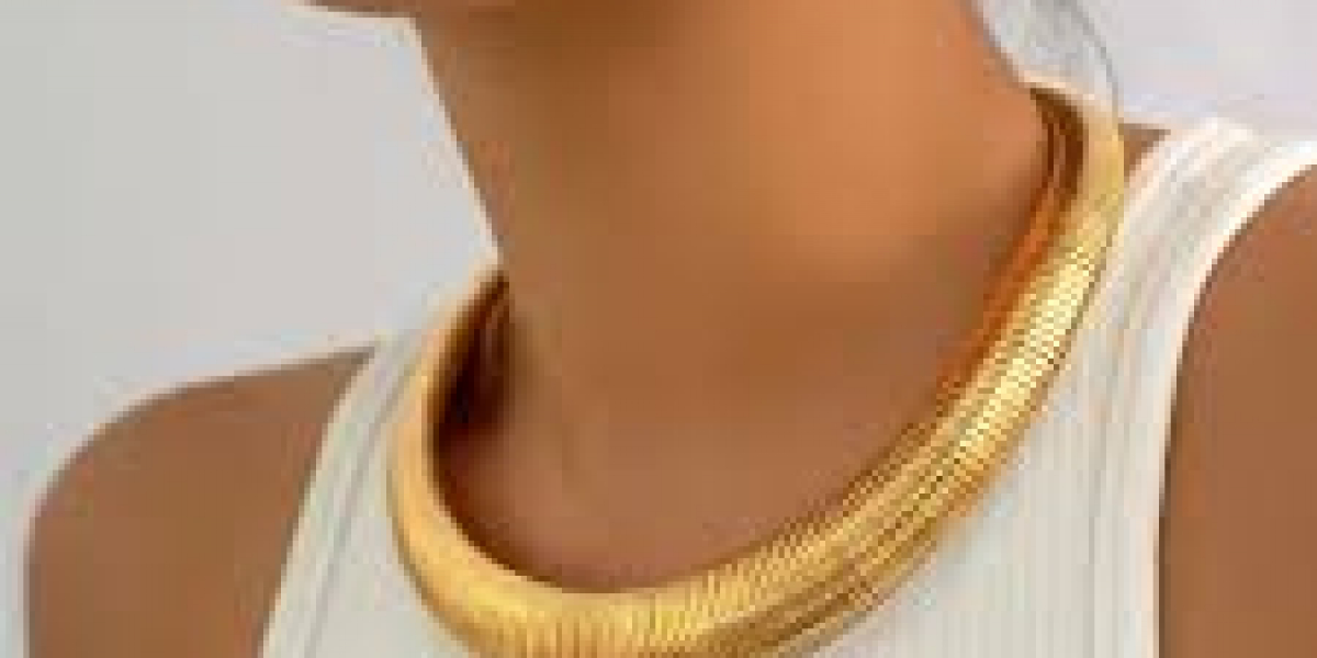 Glamour Spiral Chunky Choker Necklace Makes Bold Statement