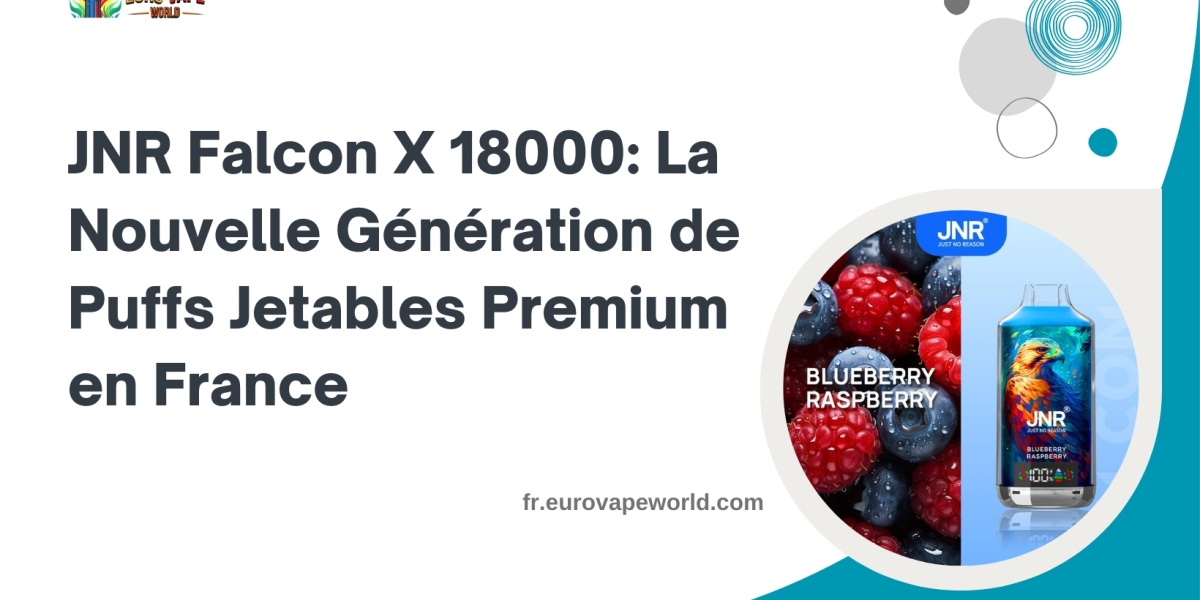 JNR Falcon X 18000: La Nouvelle Génération de Puffs Jetables Premium en France