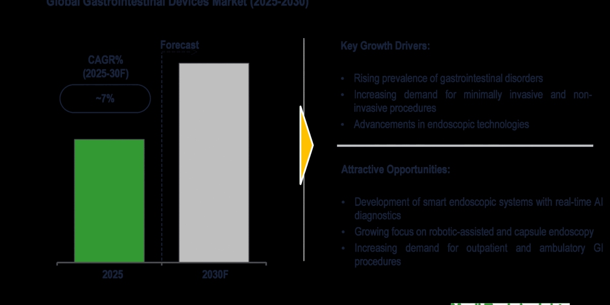 Global Gastrointestinal Devices Market to Post 7% CAGR Growth with Aging Health Challenges 2030