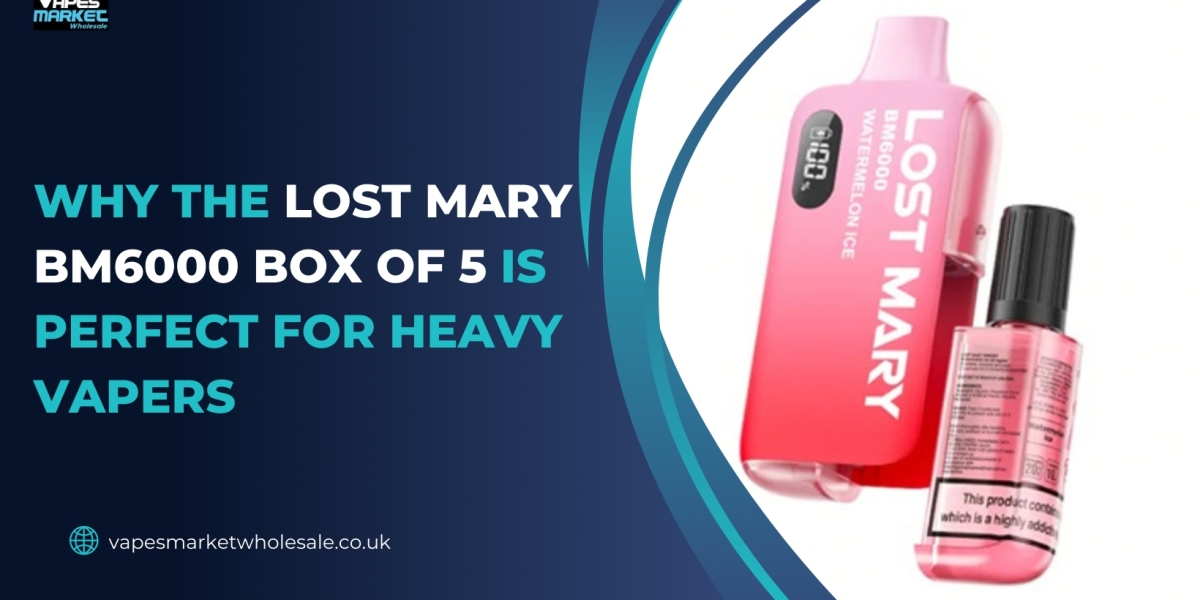 Why the Lost Mary BM6000 Box of 5 is Perfect for Heavy Vapers