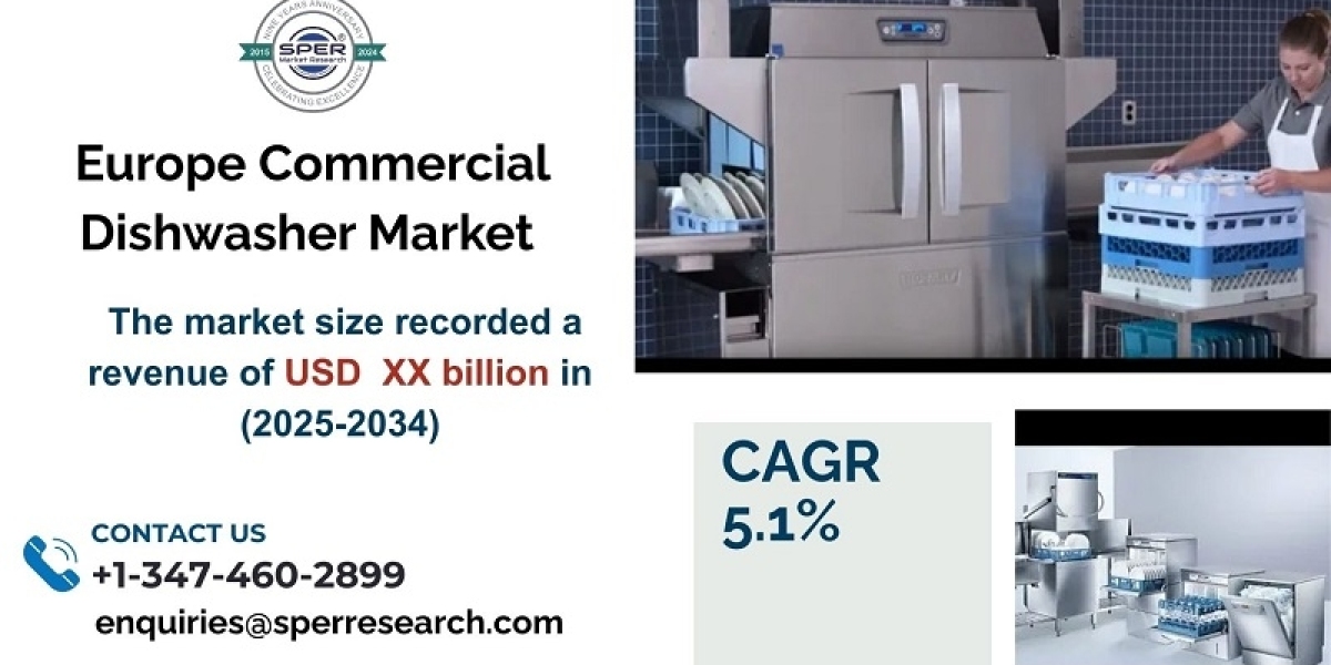 Europe Commercial Dishwasher Market Size, Trends and Growth 2034