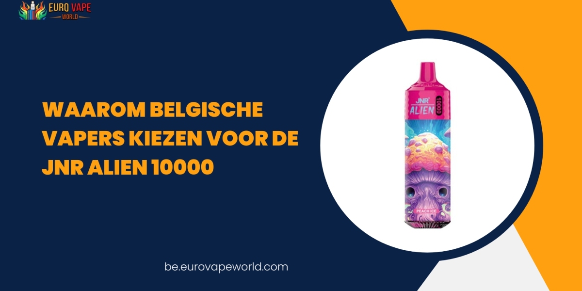 Waarom Belgische Vapers Kiezen Voor de JNR Alien 10000