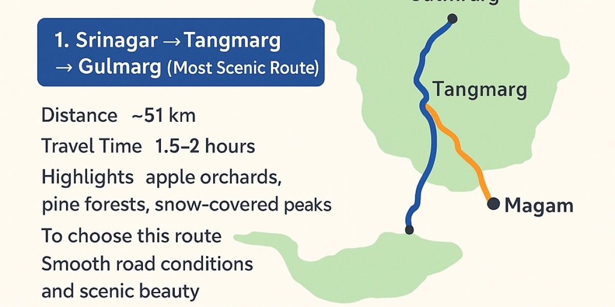 Srinagar to Gulmarg Distance: Best Travel Routes & Tips for a Smooth Journey