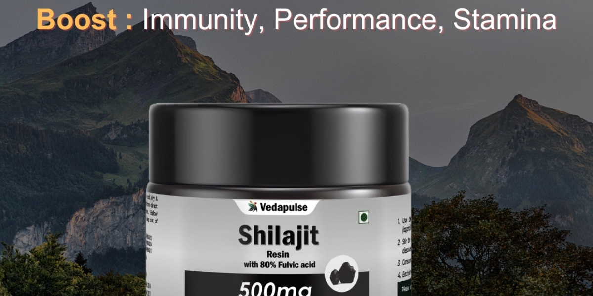 Shilajit Resin by Vedapulse – 100 Servings of 500 mg