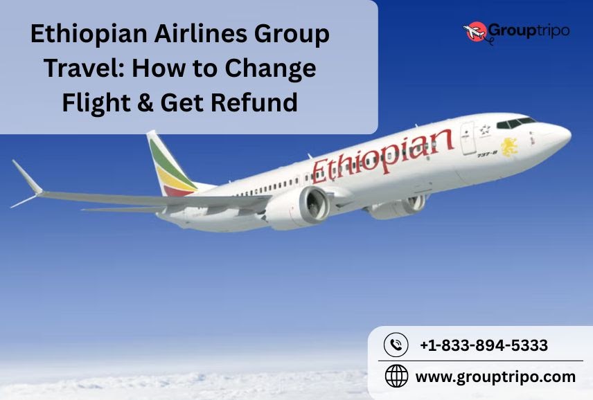 Grouptripo: Ethiopian Airlines Group Travel: How to Change Flight & Get Refund