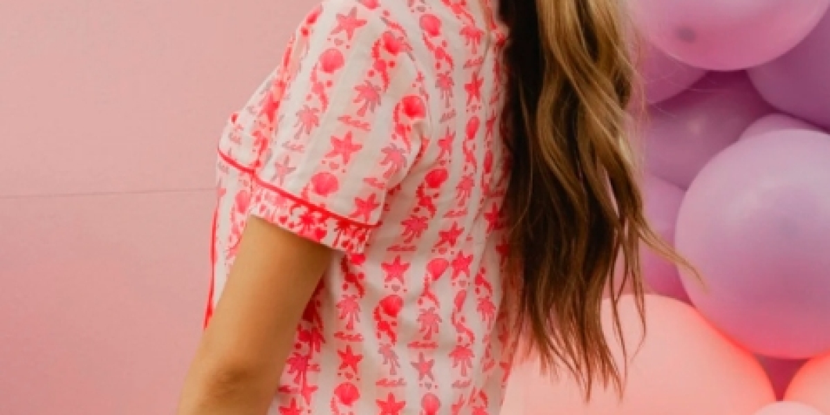 Is Can You Wear Pink Palm Puff Pajamas in Matching Couples Sets?