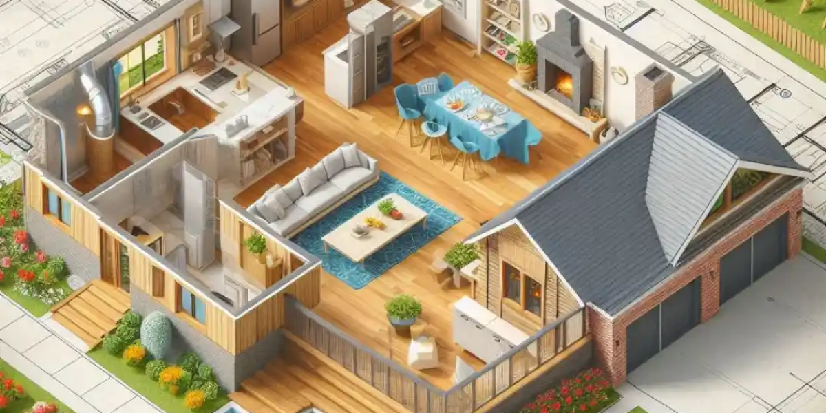 Creative House Drawing by House Gyan – Visualize Your Dream Home