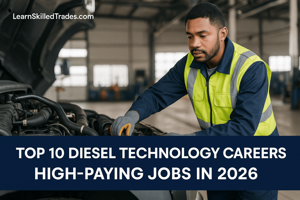 Top 10 Diesel Technology Careers (High-Paying Jobs in 2026)