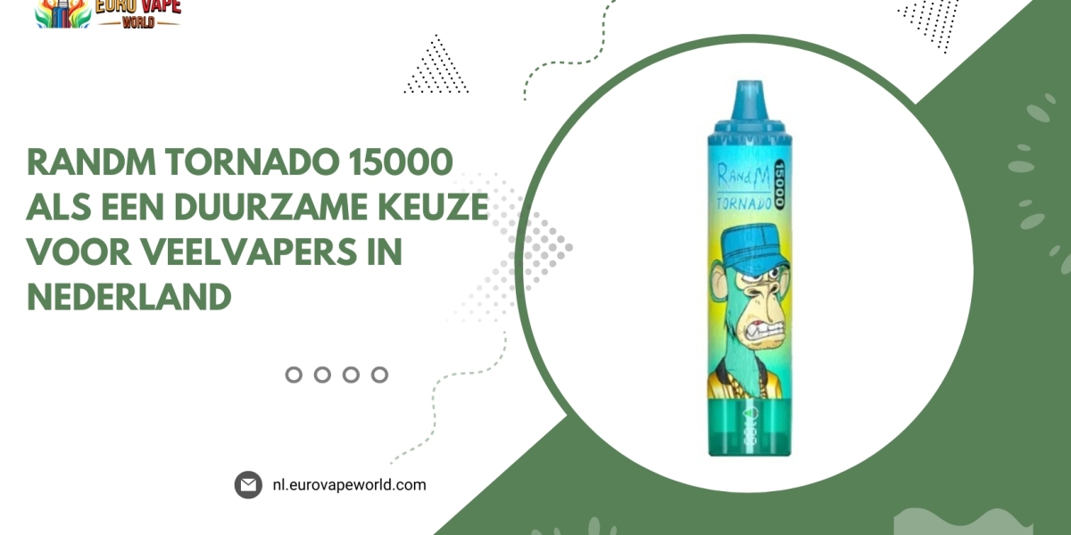 RandM Tornado 15000 als een Duurzame Keuze voor Veelvapers in Nederland