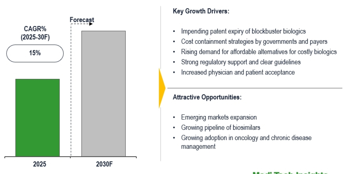 Global Biosimilars Market Anticipated to Deliver Cost Efficiency Gains at 15% CAGR Growth by 2030