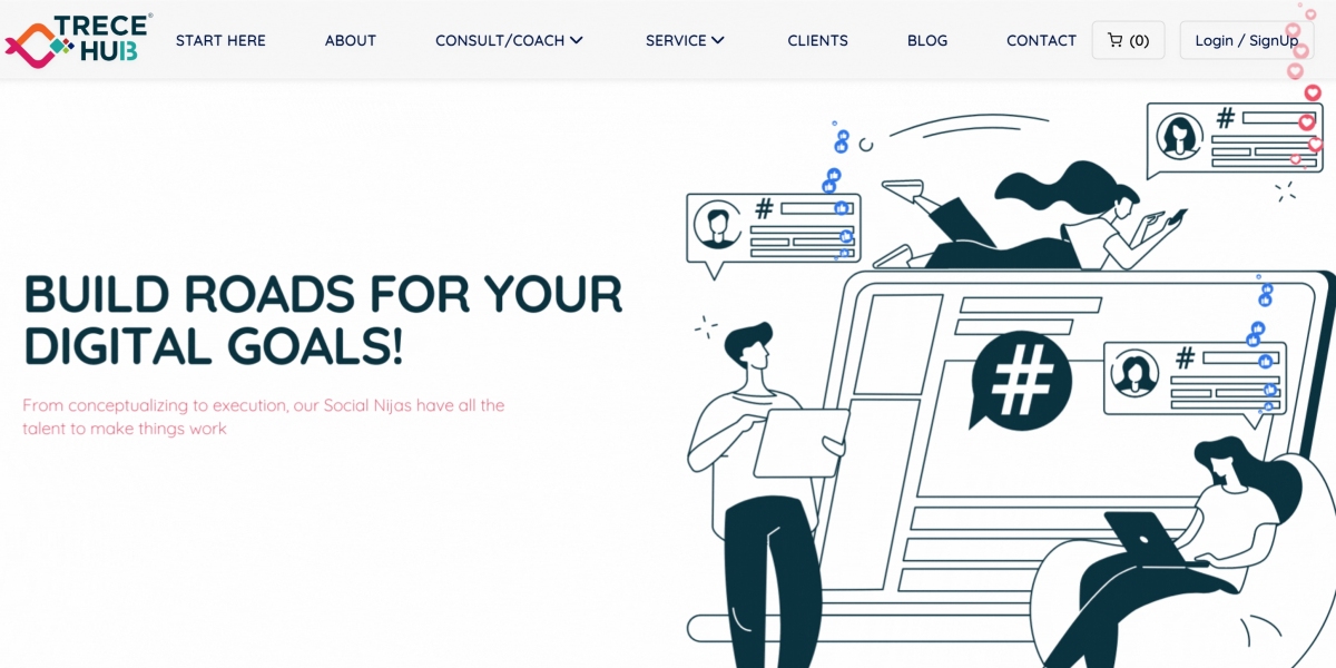 Trece HUB Social Media Services | Instagram & LinkedIn Experts