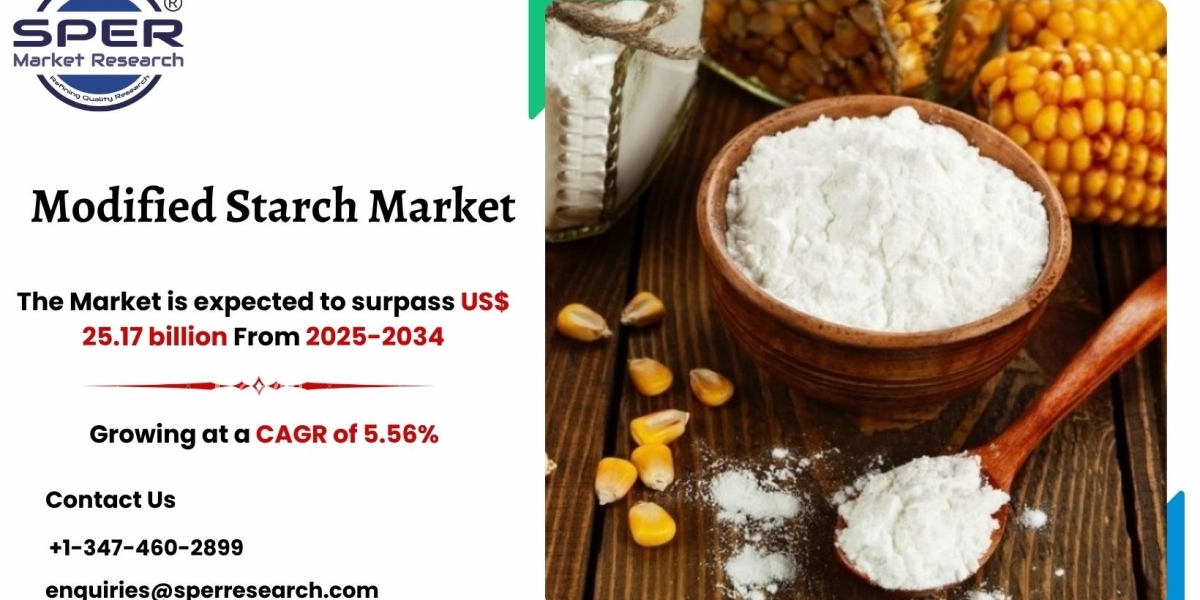 Modified Starch Market share, Growth and Demand By 2034