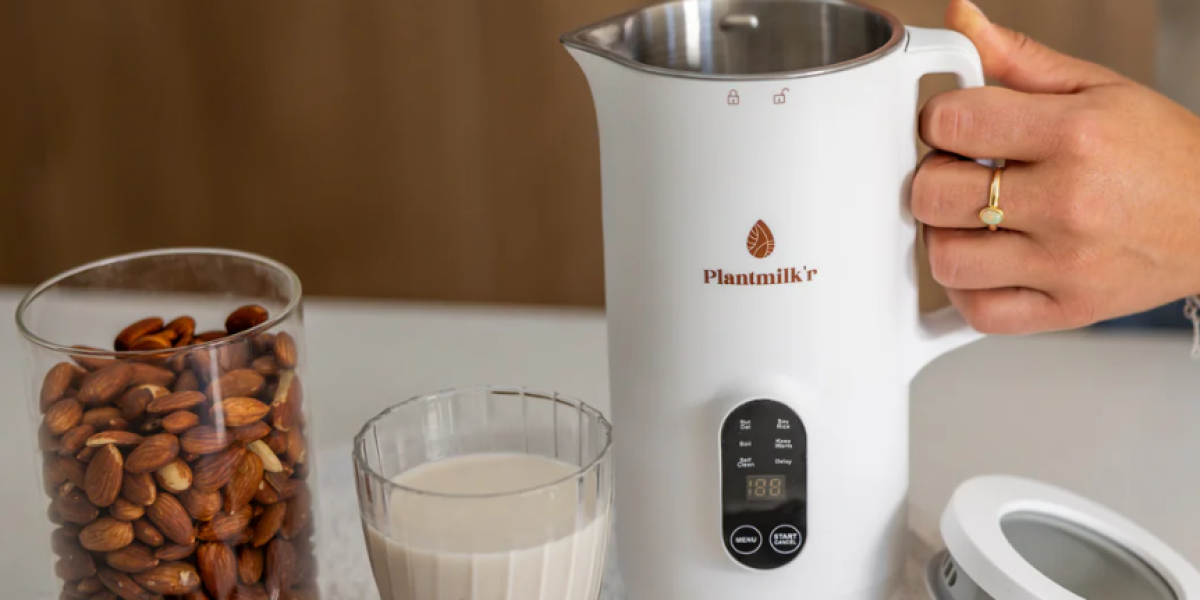 Create Almond, Oat, or Cashew Milk Fast with the Plantmilk’r Soy Milk Maker