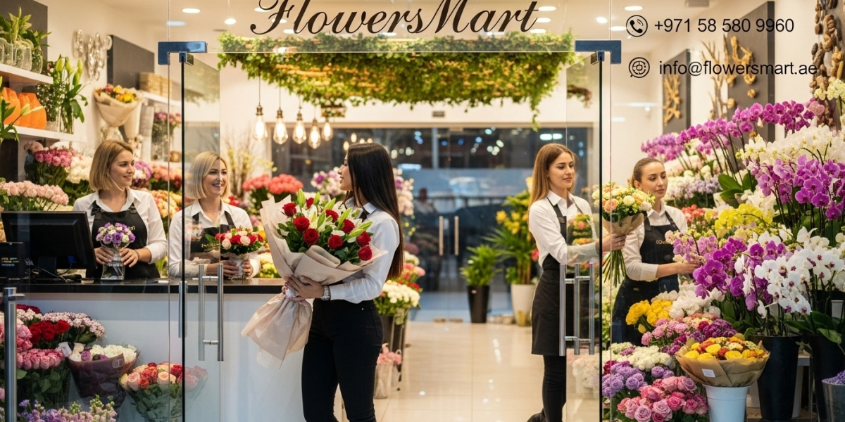 Beautiful Flower Shop Abu Dhabi for Fresh Bouquet by FlowersMart