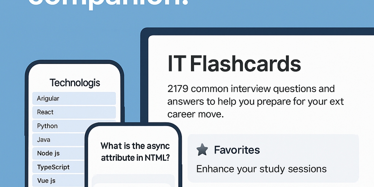Master Your Next Tech Interview with IT Interview Preparation Flashcards
