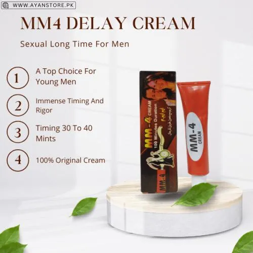 MM4 Delay Cream For Men In Pakistan | 0322-5386000 | Shop Now