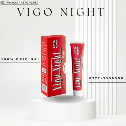 Vigo Night Delay Cream In Pakistan | 0322-5386000 | Shop Now