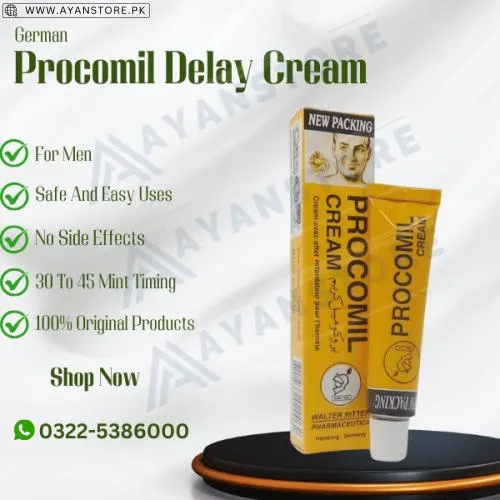 Procomil Delay Cream In Pakistan | 0322-5386000 | Shop Now