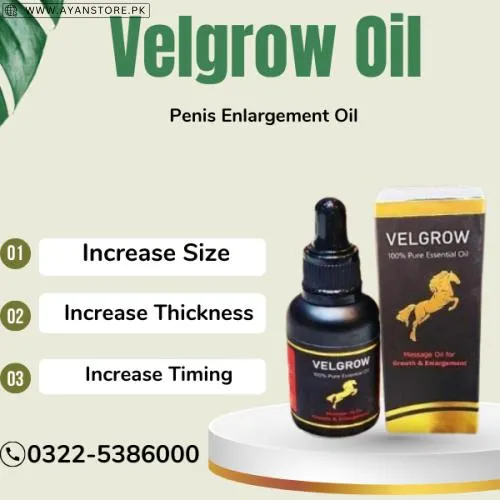 Buy Velgrow Oil For Men At Best Price In Pakistan | AyanStore