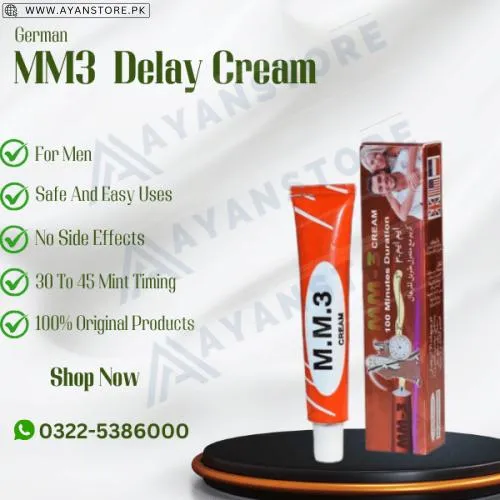 Mm3 Delay Cream In Pakistan | 0322-5386000 | Shop Now