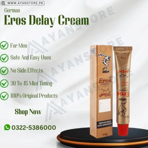Eros Delay Cream In Pakistan | 0322-5386000 | Shop Now