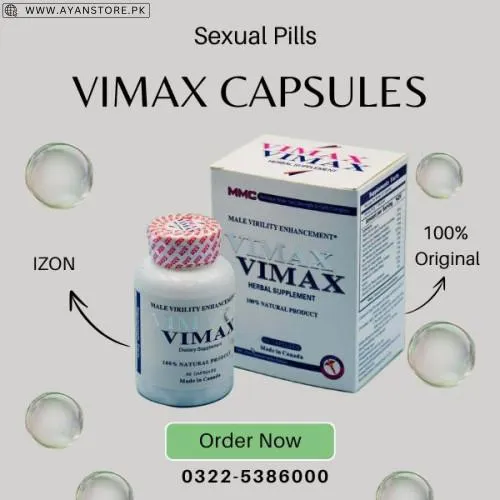 Buy Vimax Capsules 60 S In Pakistan | 0322-5386000 | Shop Now