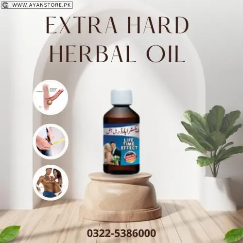 Buy Extra Herbal Oil To Increase Size For Men At Best Price In Pakistan | AyanStore
