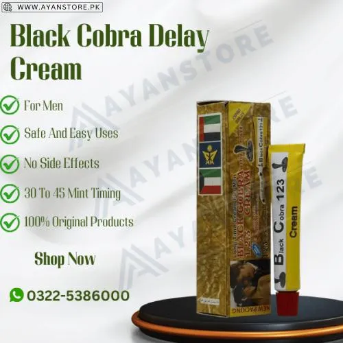 Black Cobra Cream In Pakistan | 0322-5386000 | Shop Now