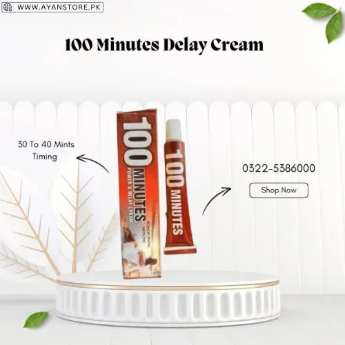 100 Minutes Delay Cream In Pakistan | 0322-5386000 | Shop Now