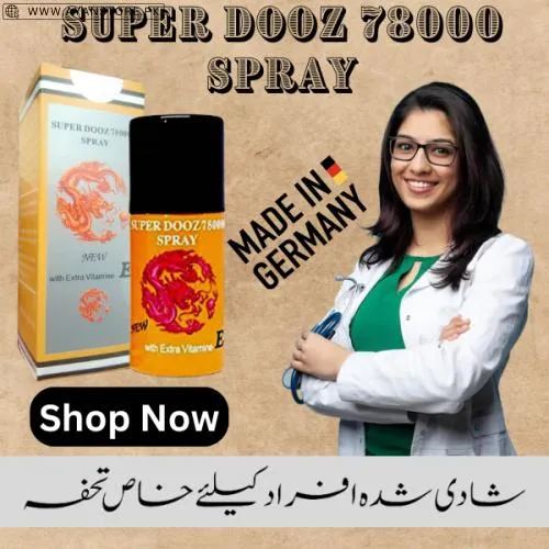 Super Dooz 78000 Delay Spray | 03225386000 | Call Now Ayanstore.pk