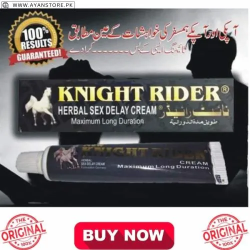 Knight Rider Herbal Delay Cream | 03225386000 | Call Now