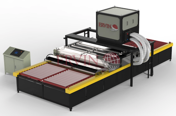 Horizontal Glass Washing Machine Production Large