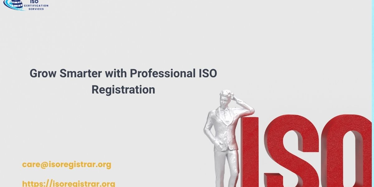 Grow Smarter with Professional ISO Registration