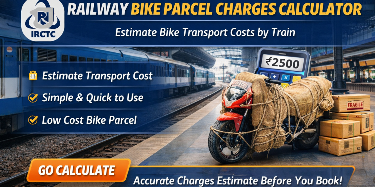 Railway Bike Parcel Charges Calculator – Your Guide to Easy Bike Transport Cost Estimation