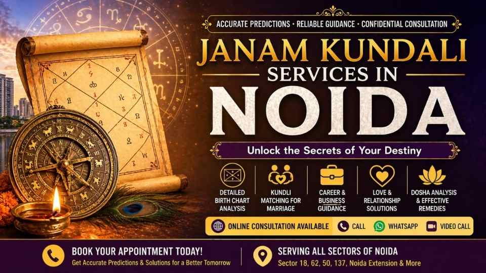 Best Janam Kundali services in Noida with Pawan Saraswat