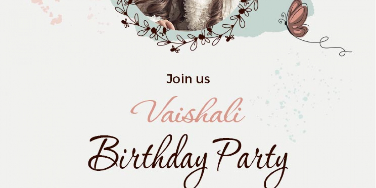 1st Birthday Invitation Video Maker with Music and Photos