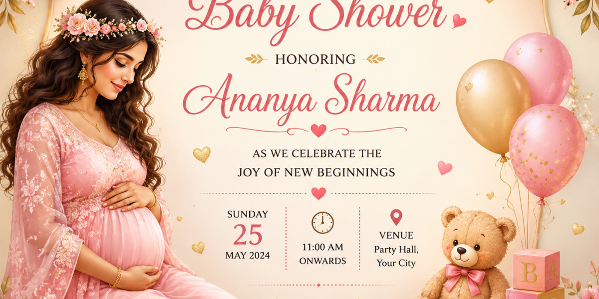 Creative Baby Shower Invitation Video Templates for Special Celebrations