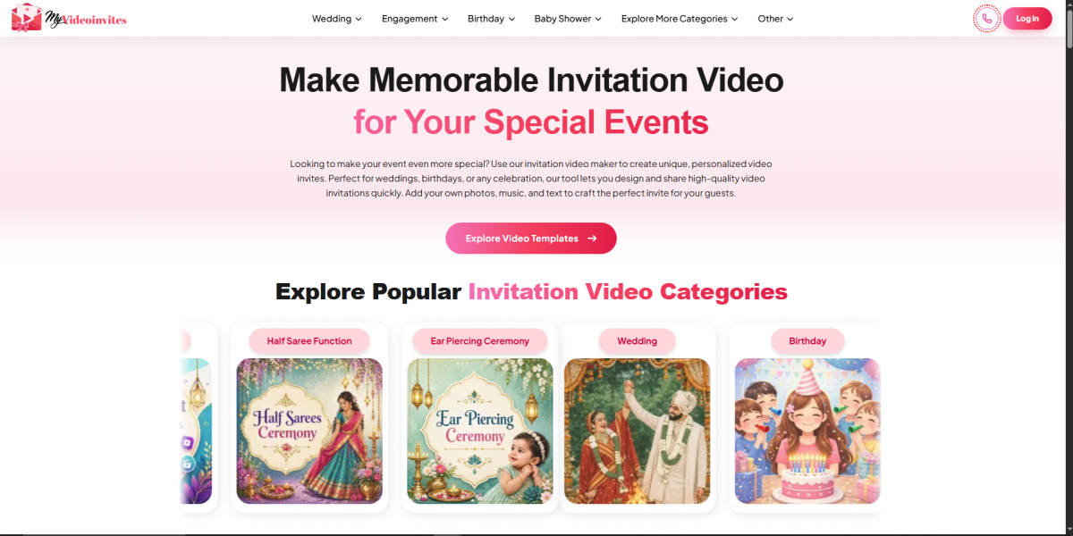 Royal Rajasthani Wedding Invitation Video