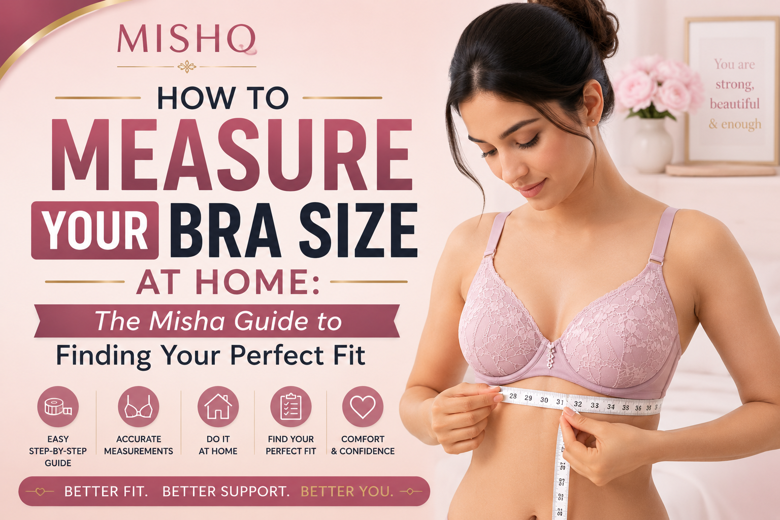 How to Measure Your Bra Size at Home: The Misha Guid (2026)  – Mishq